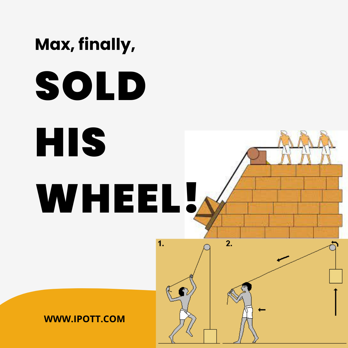 Max sold his wheel